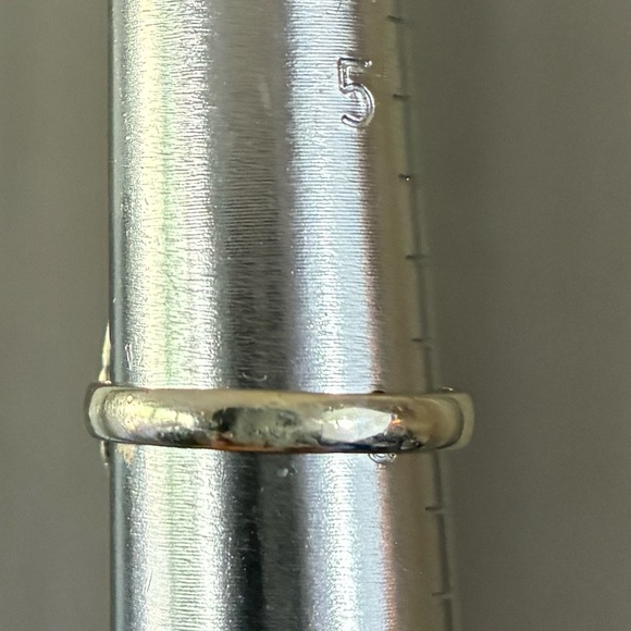 STERLING SILVER 925 GREEN APPLE TURQUOISE RING, SIZE 6 - Picture 5 of 6